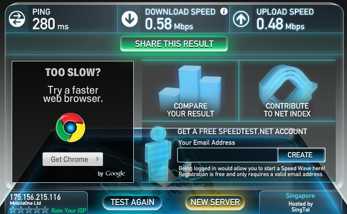 Slow Internet Speed Vista