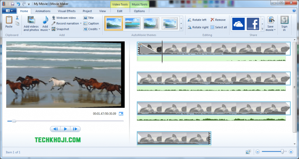 Microsoft video editing software free