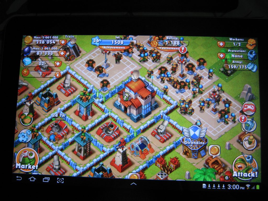 Galaxy Tab 10.1 Display Color