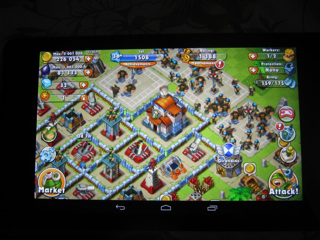 Nexus 7 2013 Display Color