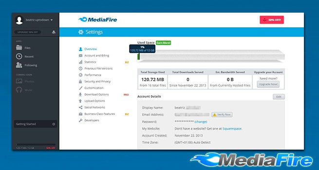 Mediafire Desktop Application