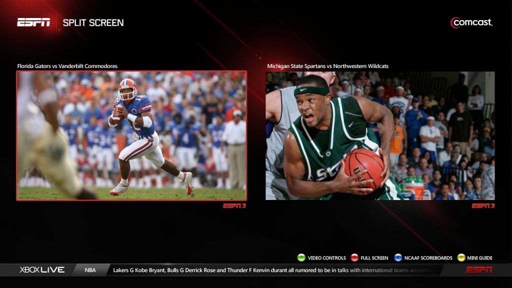 Xbox One Split Screen