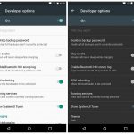 Android M Developer Options