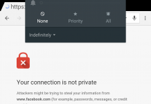 Android “Your connection is not private” Error Fix