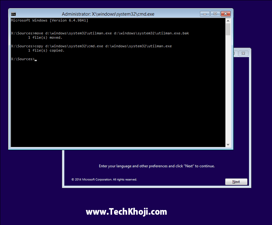 Utility Manager cmd