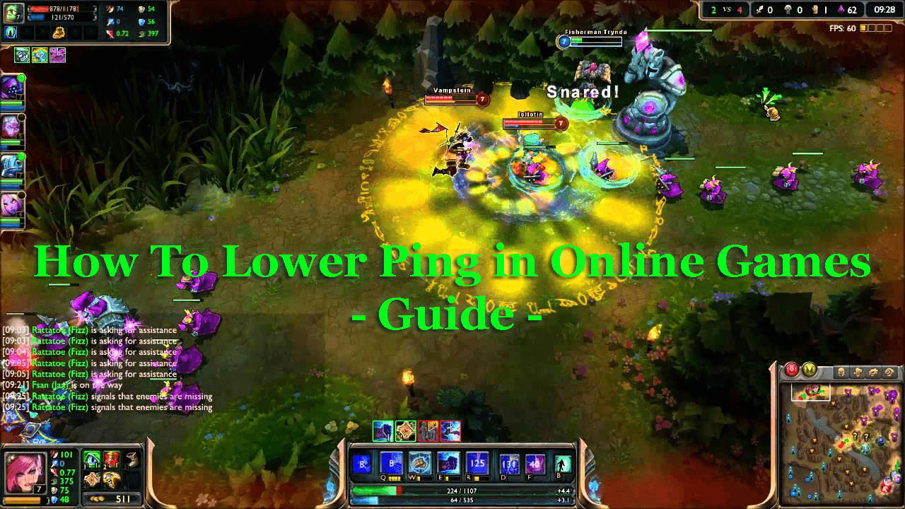 How to Lower Ping