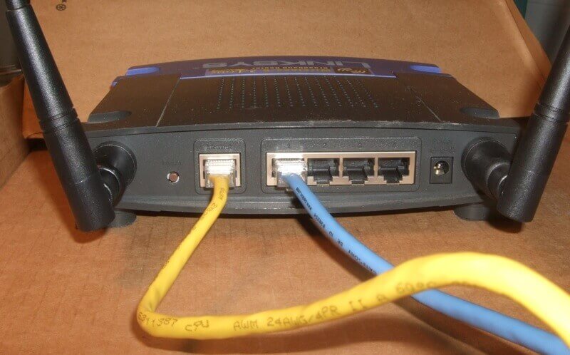 Ethernet Router Connection