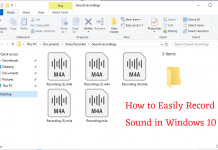How to Record Sound/Voice in Windows 10