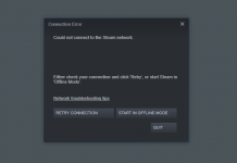 Could Not Connect To The Steam Network – Fix