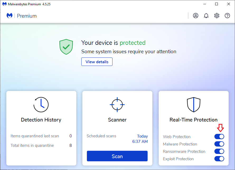 Malwarebytes premium