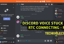 Discord Voice Chat Stuck at “RTC Connecting” Fix