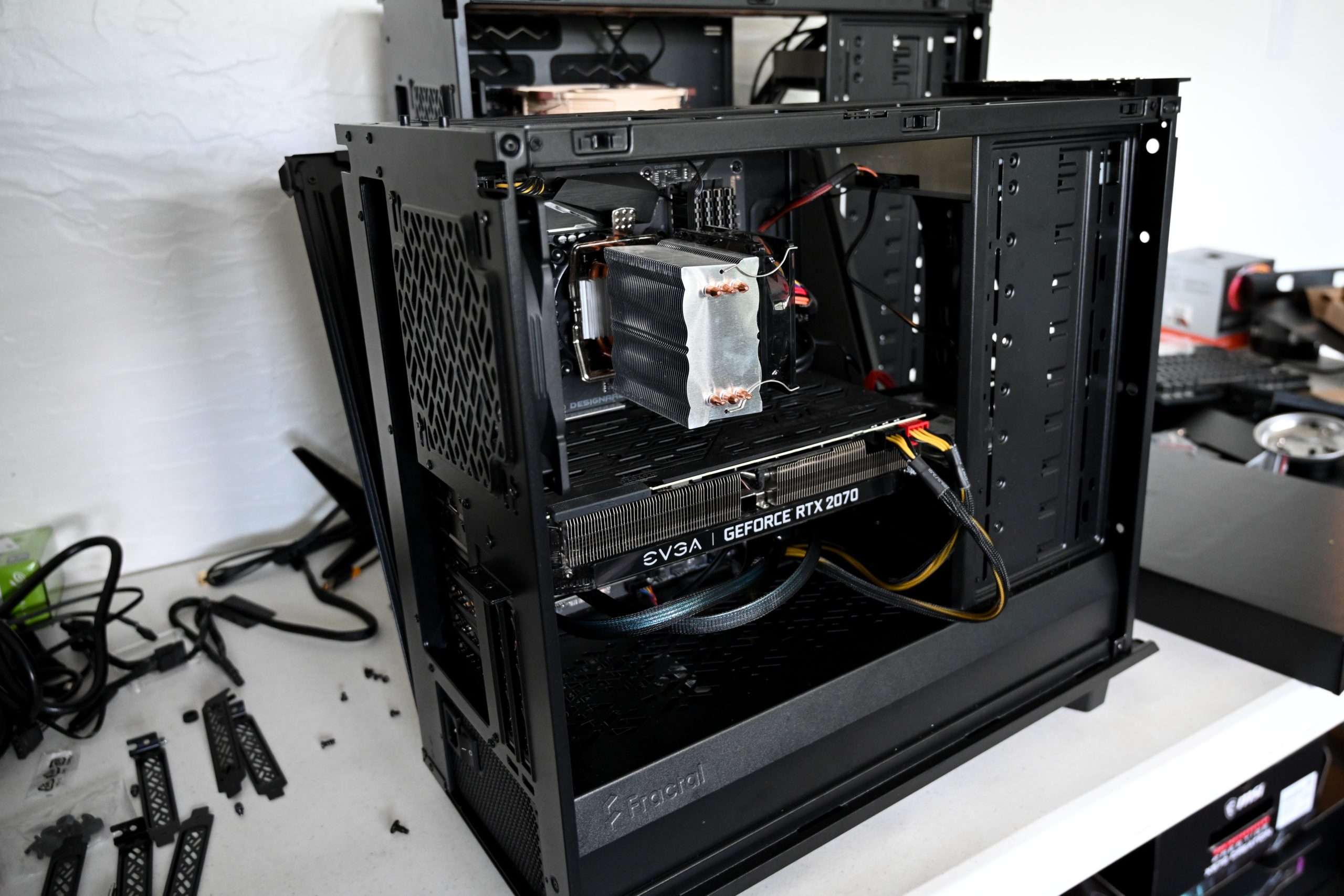 PC not turning on after cleaning, no display