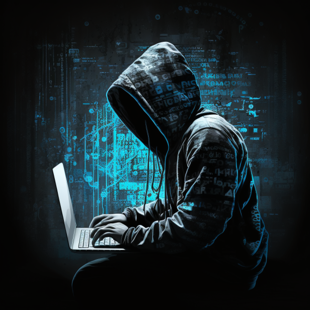 a shady anonymous person, hackerman