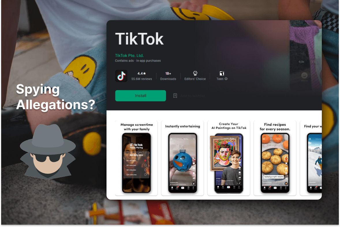 tiktok spying allegations