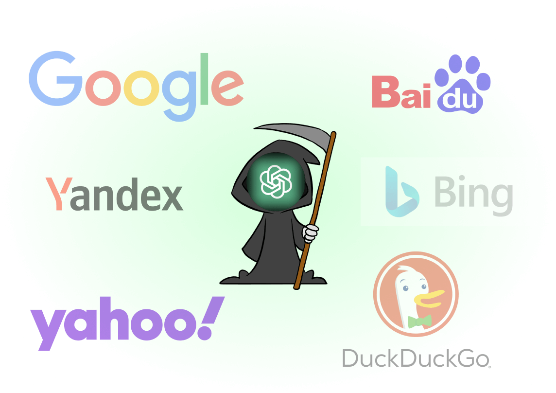 AI-killing-search-engines AI killing search engines and free spech