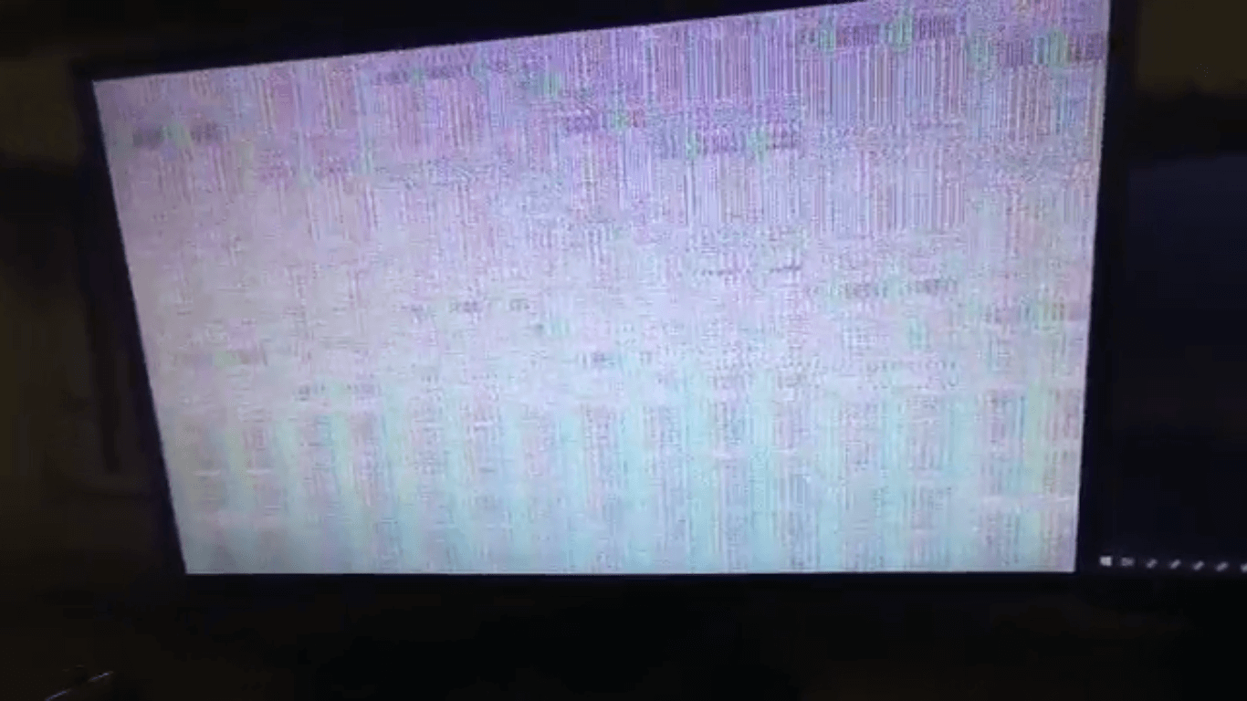 Asus MG248QR Noise static glitch