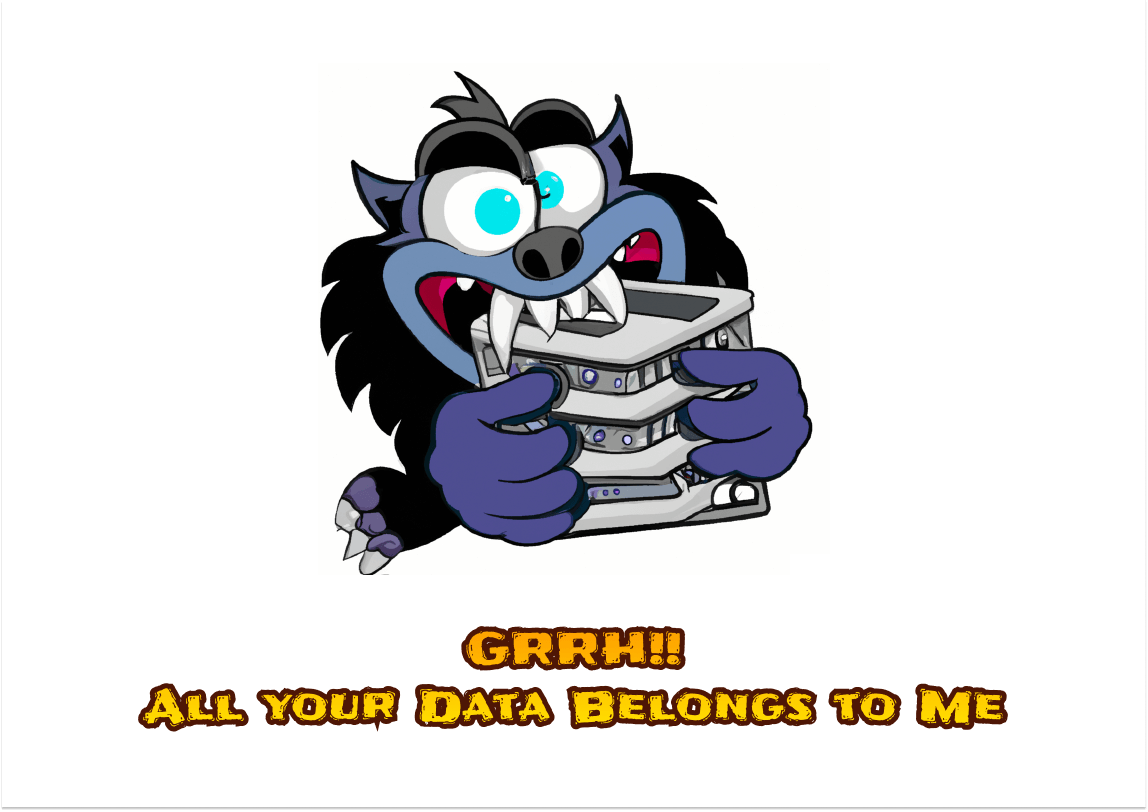 AI LLM scraping internet and images Taz