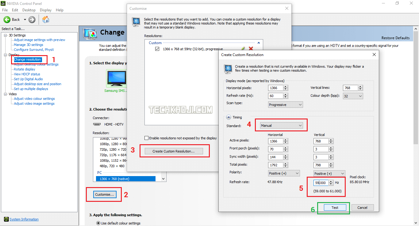 Custom Resolution Nvidia Control Panel