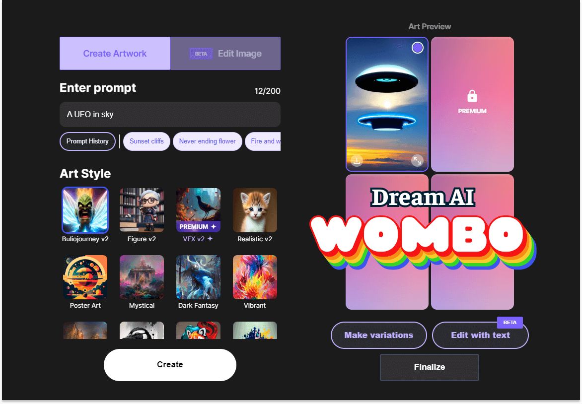 Dream by Wombo