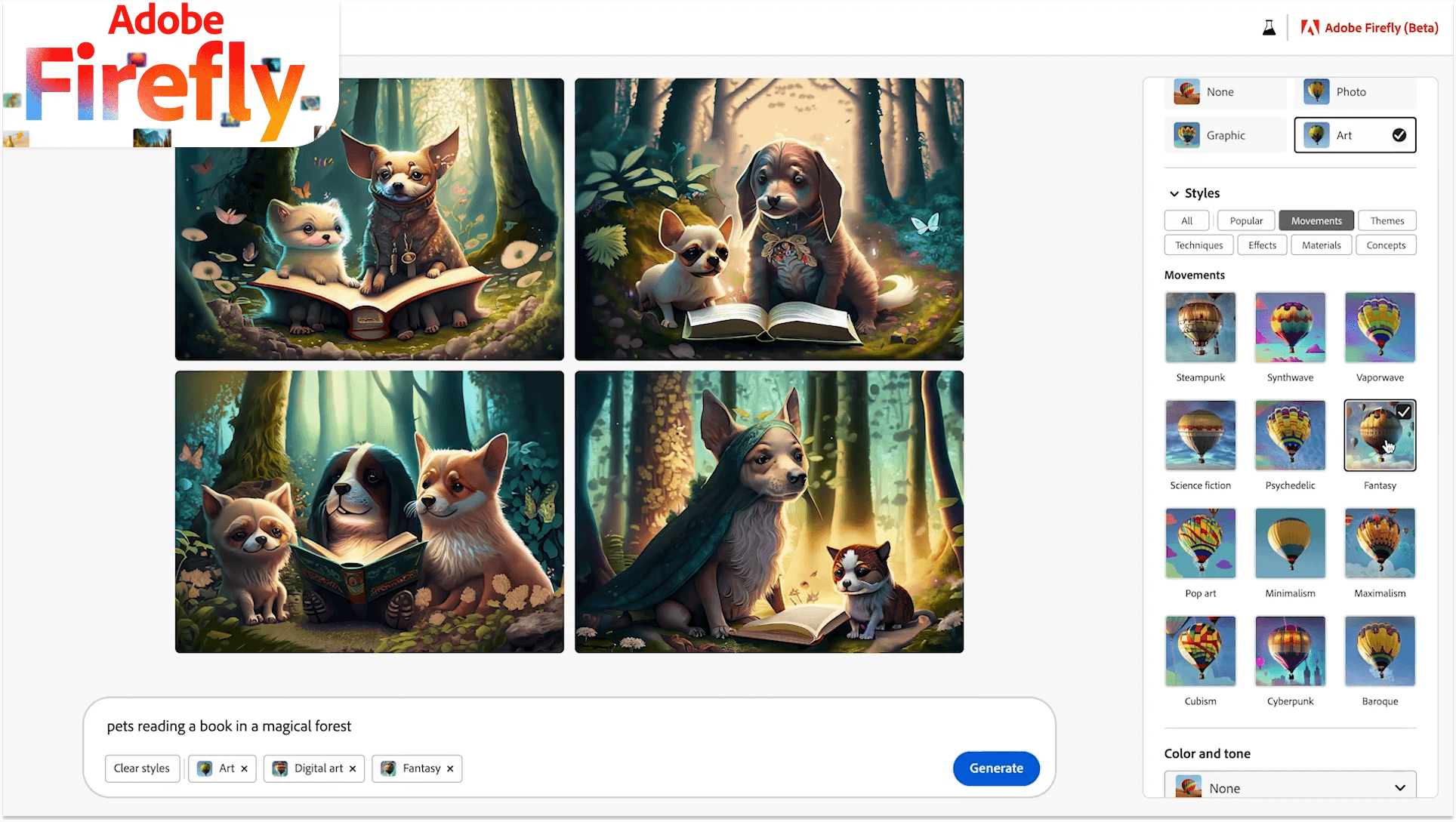 Adobe Firefly, AI by makers of Photoshop